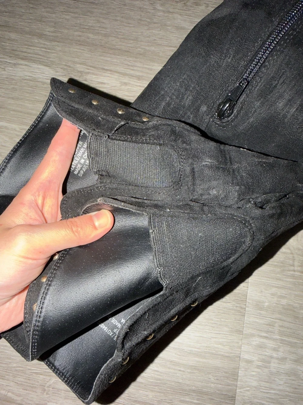XOXO over the knee faux suede boots
